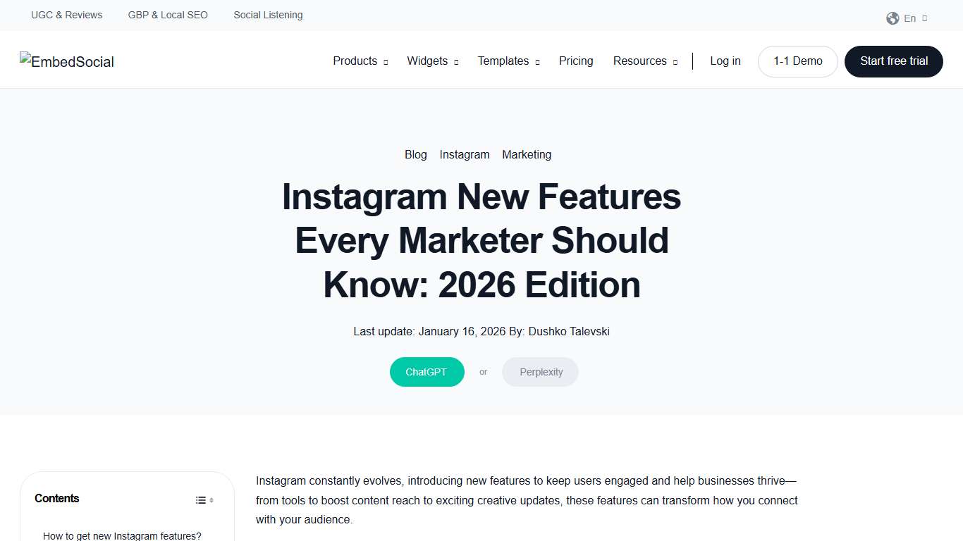 Instagram New Features Every Marketer Should Know: 2026 Edition